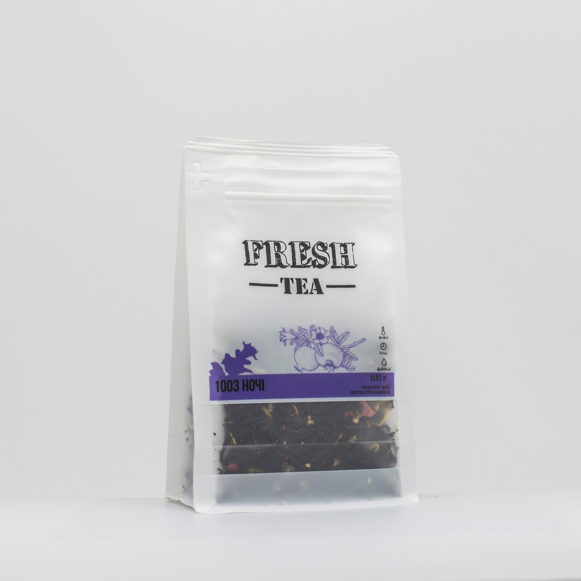 Чай черный ароматизированный 1003 ночи Fresh tea #0