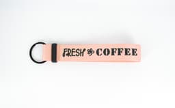 Брелок брендований рожевий fresh COFFEE
