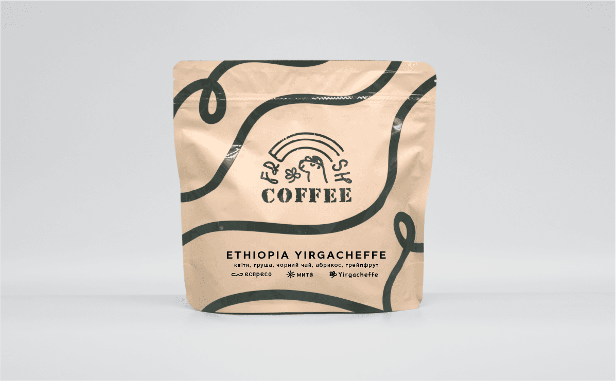 Кава обсмажена Ethiopia Yirgacheffe #0