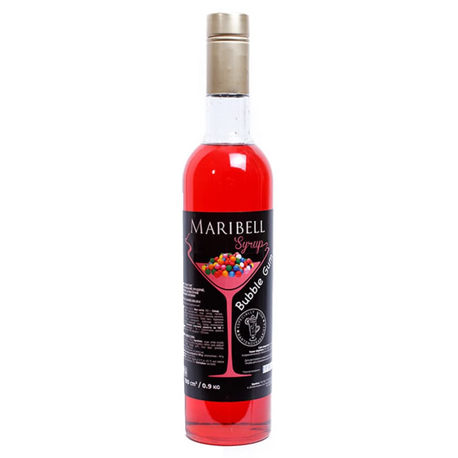 Сироп Бабл гам ТМ Maribell #0