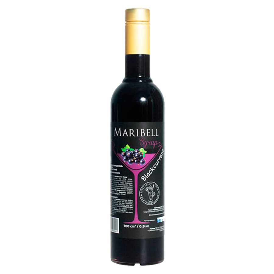 Сироп Чорна смородина ТМ Maribell #0