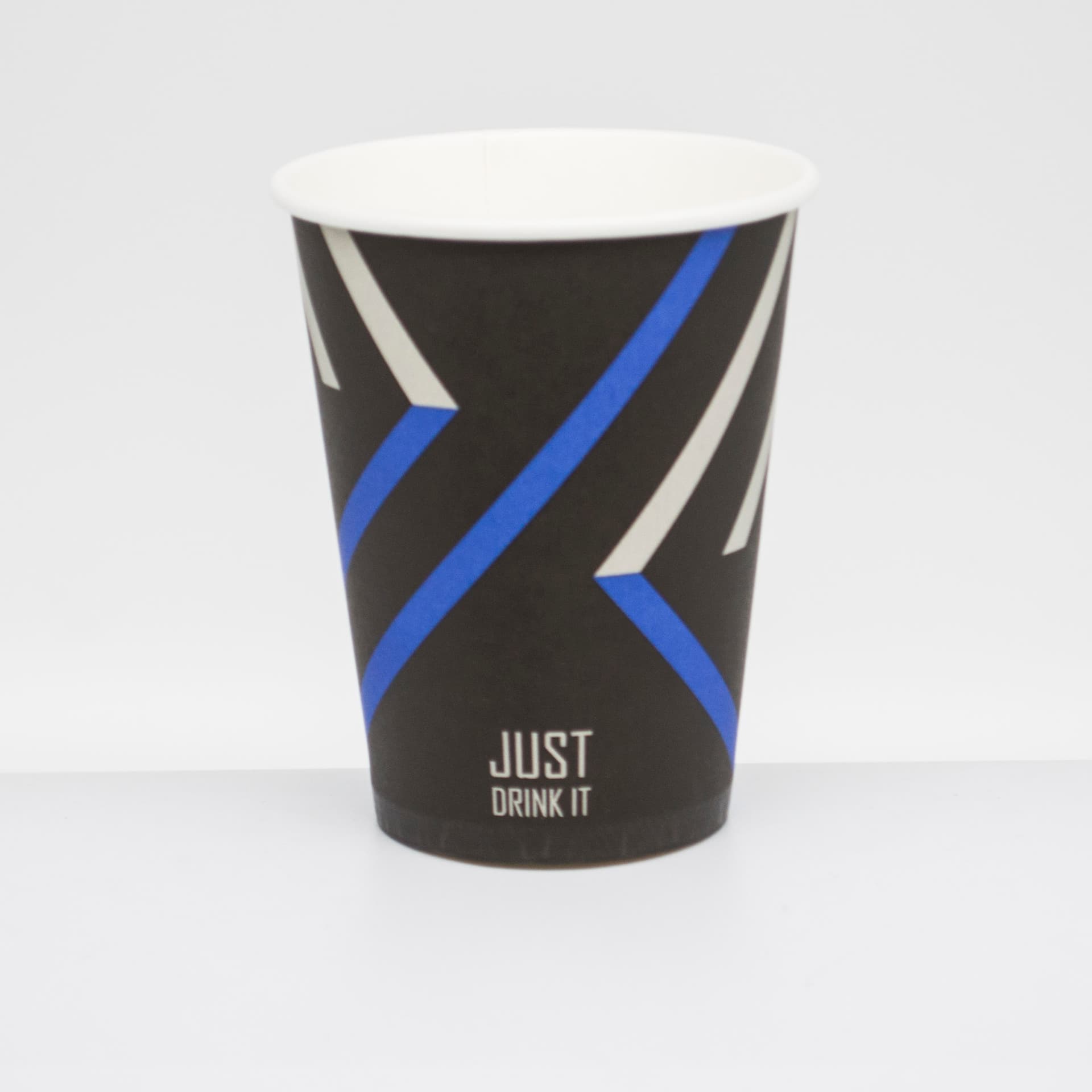 Паперовий стаканчик кольоровий Just Drink 400 мл (50 шт) #0