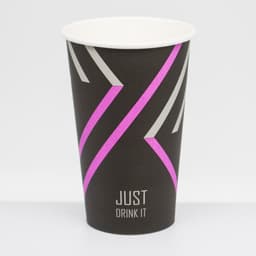 Паперовий стаканчик кольоровий Just Drink 500 мл (50 шт)