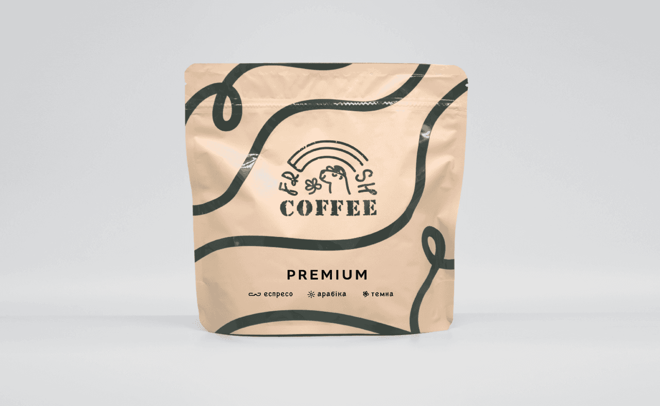 Кава обсмажена Premium Espresso темний #0