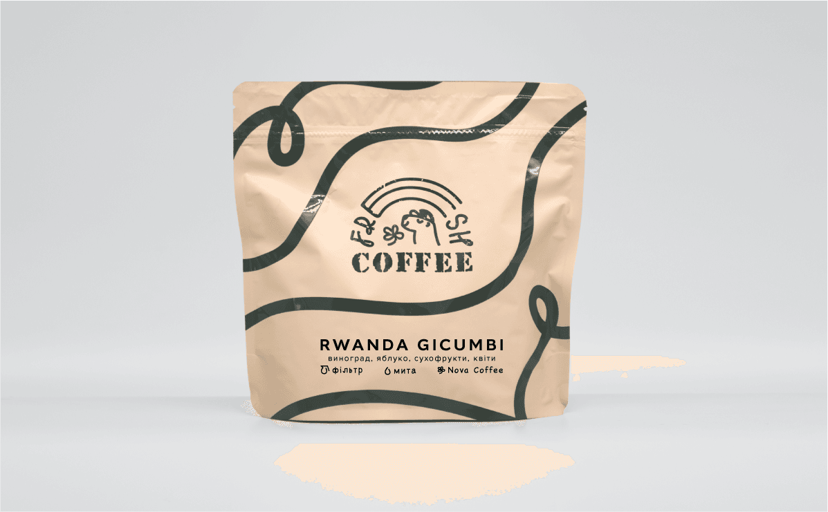 Кава обсмажена Rwanda Gicumbi (фільтр) 250 г #0