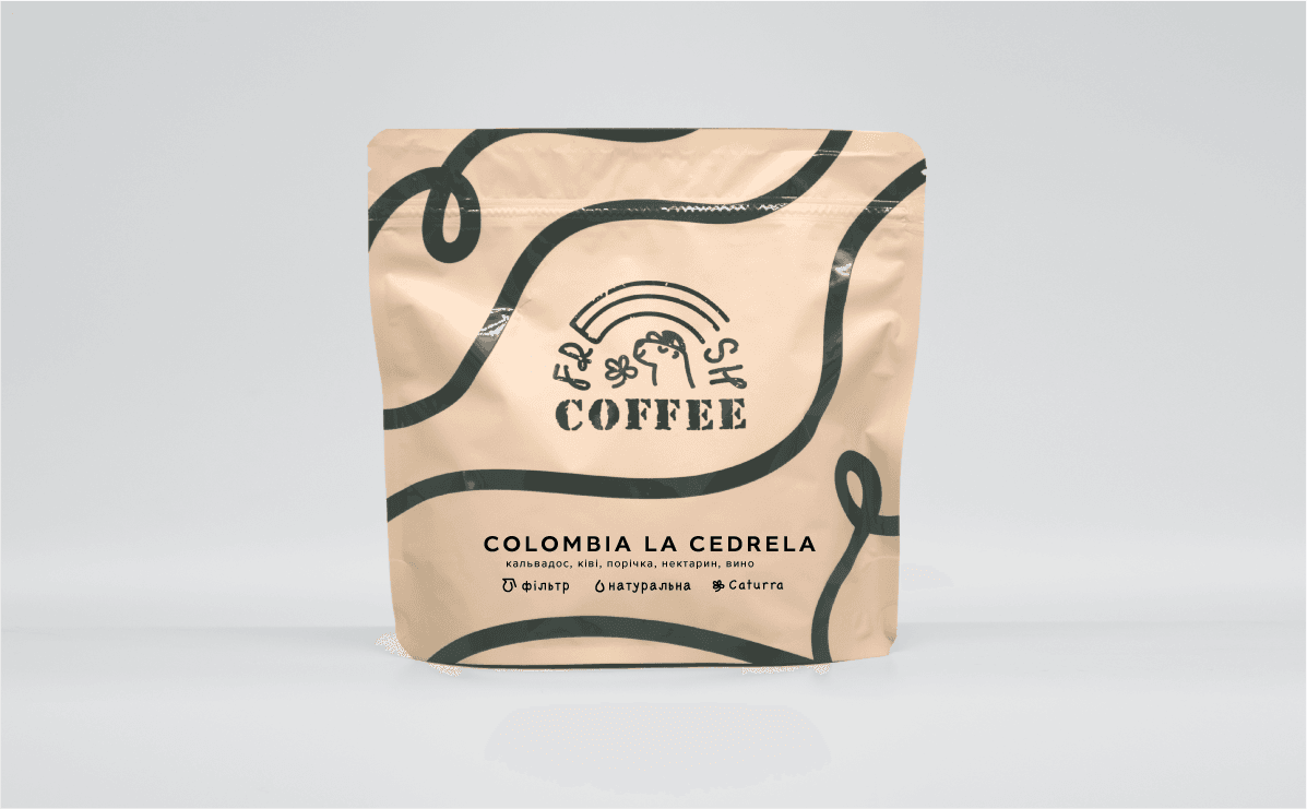 Кава обсмажена Colombia La Cedrela (фільтр) 250 г #0