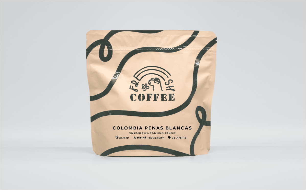 Кава обсмажена Colombia Penas Blancas (фільтр) 250 г #0