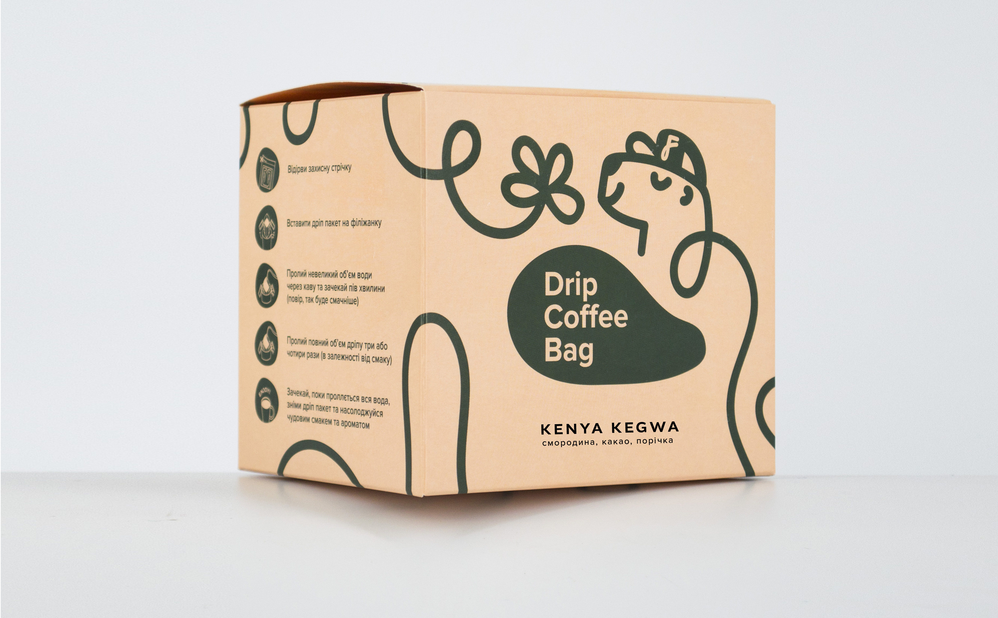 Drip Coffee Pack Kenya Kegwa