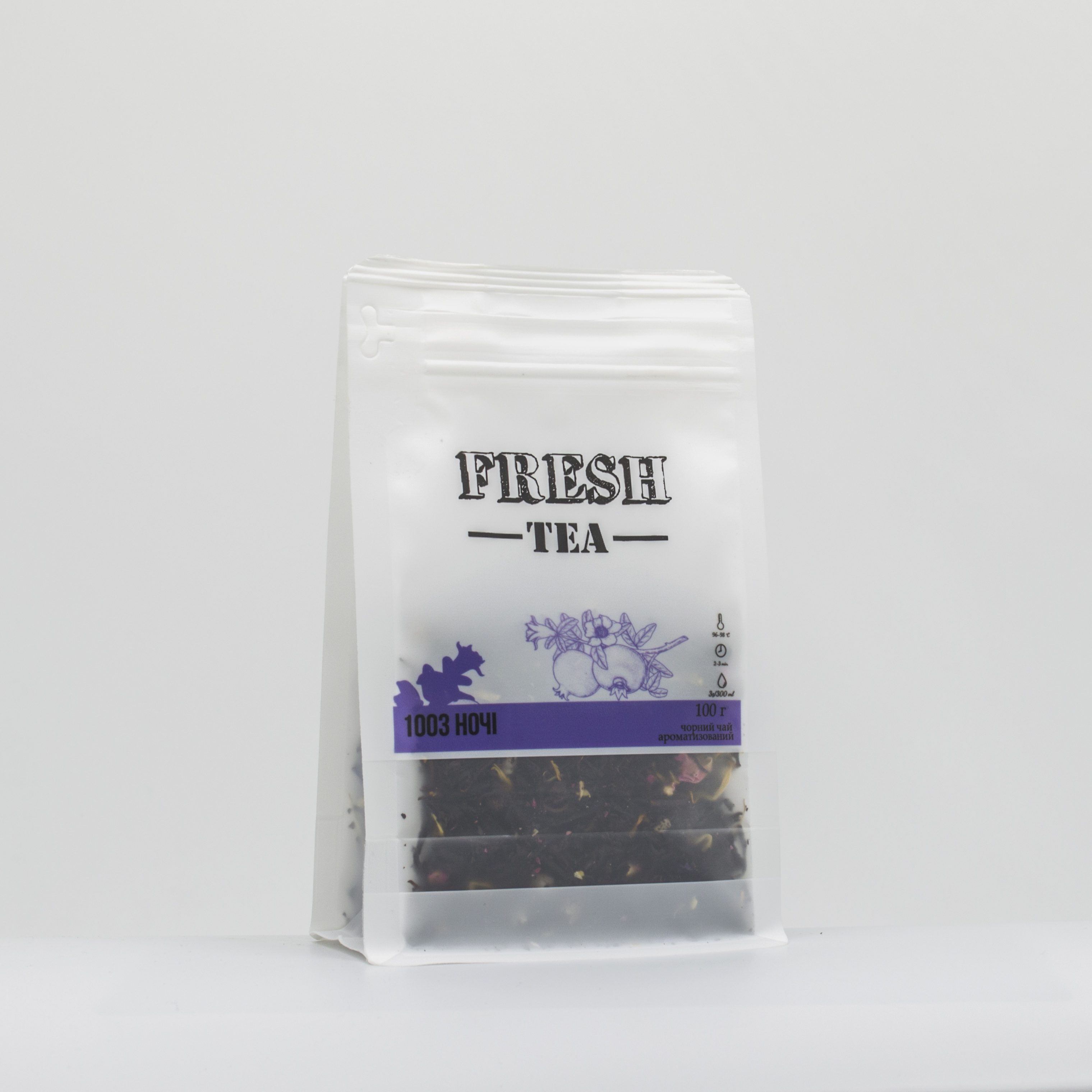 Чай черный ароматизированный 1003 ночи Fresh tea