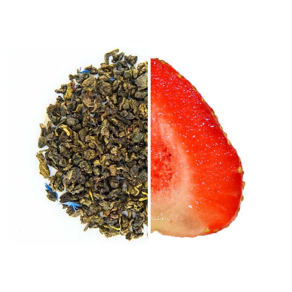 TEAHOUSE Белый чай и улуны (Клубничный улун, уп)